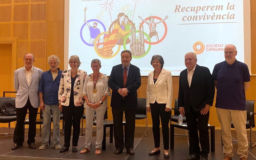 SCC reivindica el «espíritu de Barcelona ‘92» con Narcís Serra, Javier Mariscal, Maribel Martínez de Murguía, Lluís Bassat y Paloma del Río